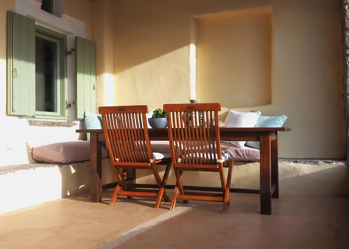 Ferienhaus Ochre Dream, Front&sunset *