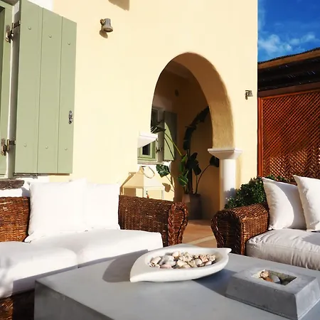 Ochre Dream, Front & Sunset Naousa (Paros)