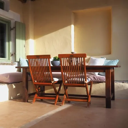 Holiday home Ochre Dream, Front & Sunset *